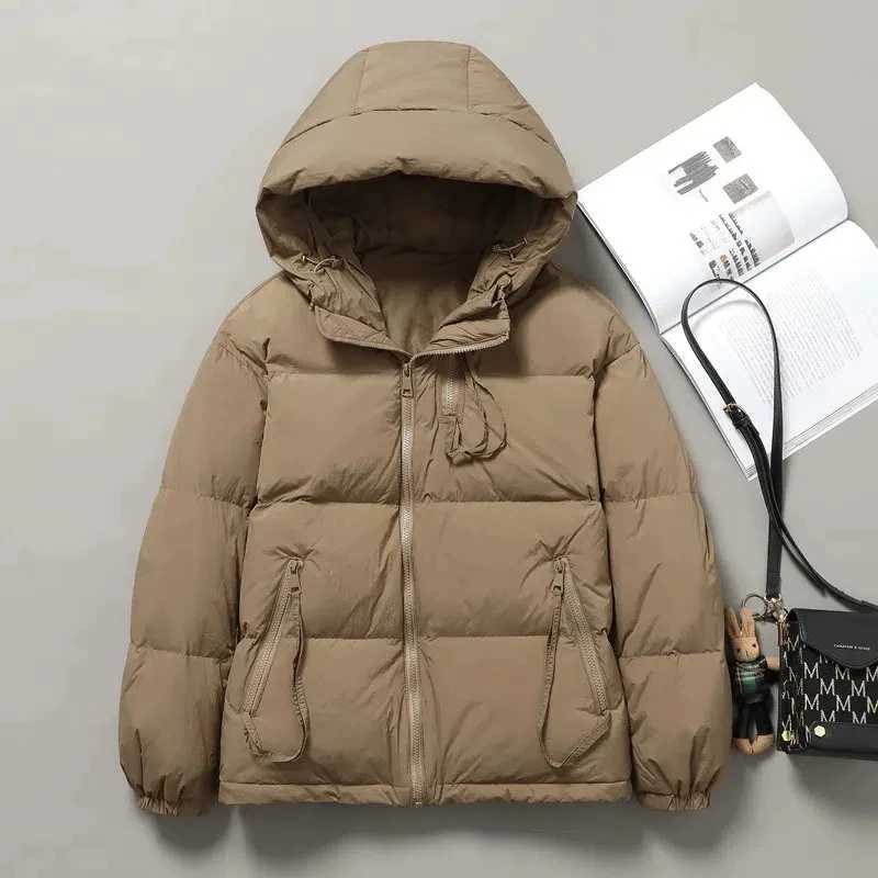 Women Jacket 2024 New Autumn Winter Parkas Female Down Cotton Coat Femme Casual Short Warm Basic Outerwear Ladies Tops OvercoatT251105