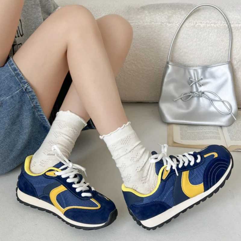 Designer For System Round Toe Sneakers Wen 2025 Trendy Mix Color Flat Shoes New Sports Shoes Casual Soft Sneakers Y251105