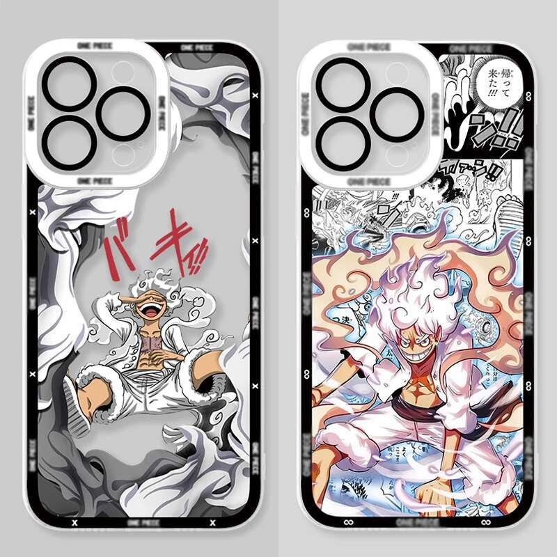 Anime O-One Pieces Clear Case For iPhone 16 Max 15 14 Plus 13 12 11 Pro XR XS X 8 7 SE 2020 Soft Silicone Protective Cover