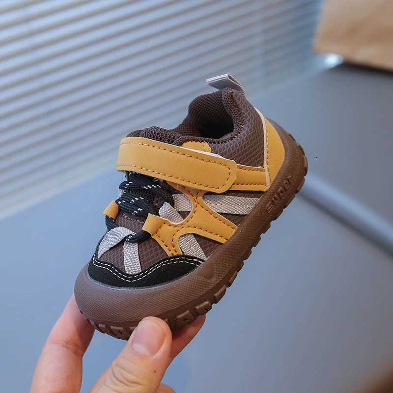Childrens Sneakers Spring Autumn Blue Soft Non-slip Boys Girls Walking Shoes Curry Small Kids Casual Shoes Boys Single ShoesT251105