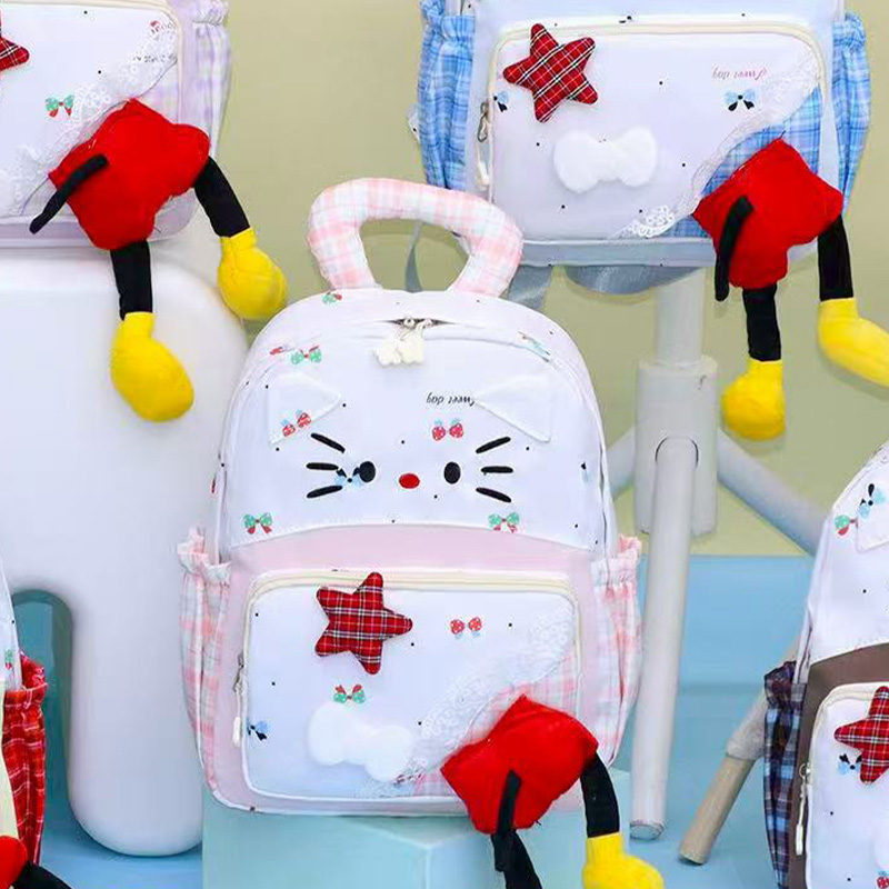 Cartoon Cute Backpack Trendy Large Capacity Travel Backpack WT3371, WT3372