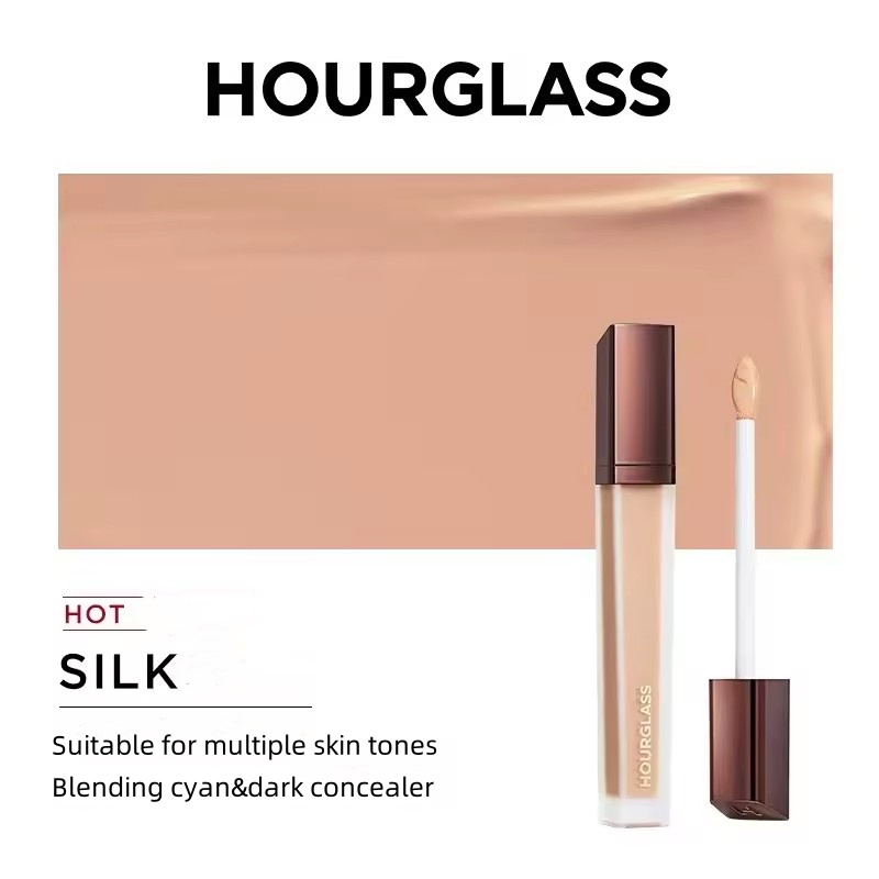 HOUR/GLASS Traceless Concealer covers acne, eye bags, dark circles, tears, brightening and moisturizing Salmon