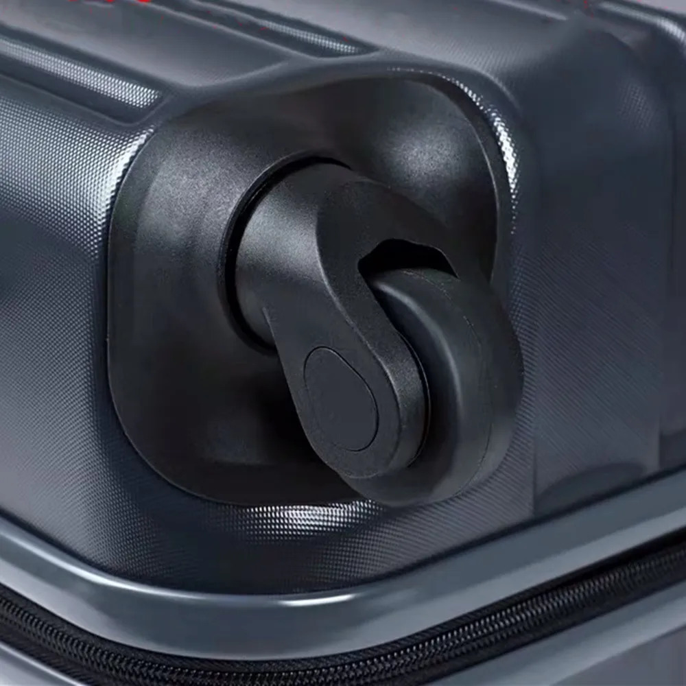 1 Pair Replacement Luggage Wheels For Suitcases Silent Luggage Spinner Caster A08 Rubber Wheels High Quality Trolley Accessories 251031