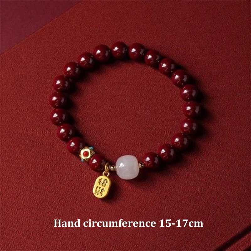 Feng Shui Wealths For Woman - Natural Cinnabar For Woman Protection Bring Luck Prosperity Attract Money C251105