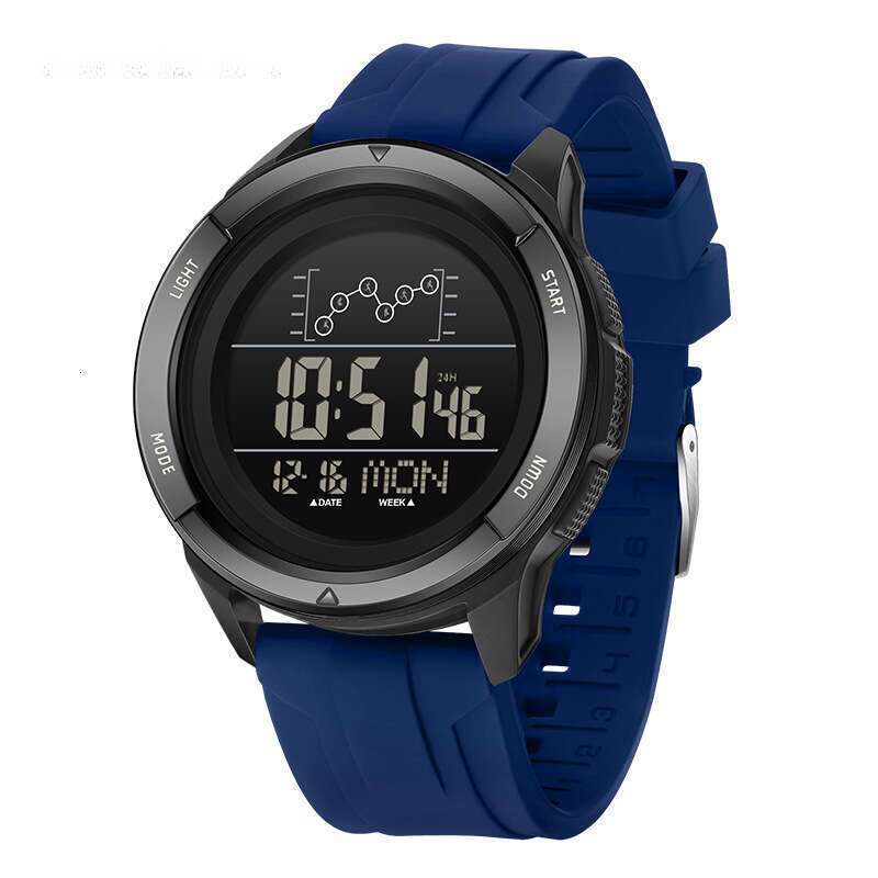 DHwatches Sanda Electronic with Display, Multifunctional Alarm Clock, Student Watch, Large Dial, Waterproof Outdoor Sports Watch