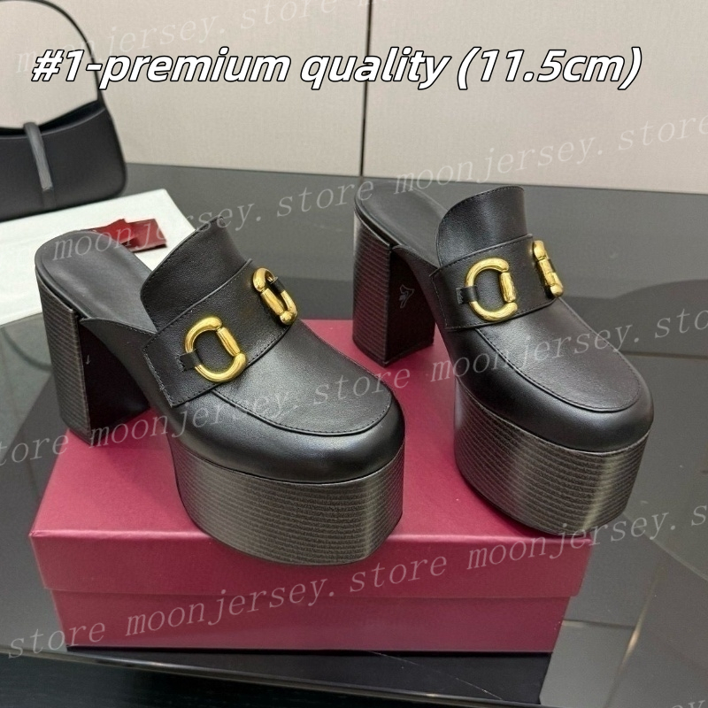 (go off picture not the description) 10A Premium Designer High Heel Sandals Women's Summer Holiday Slippers Slipsole Shoes 33250