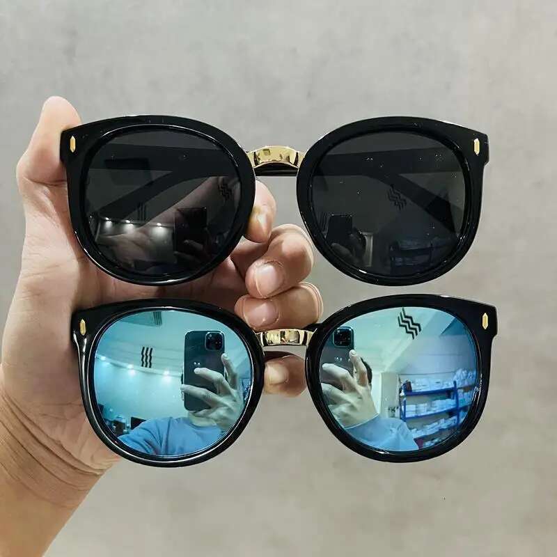 New Polarized Men Circular Sunglasses Women Brand Designer Sun Glasses Women's Summer trend Eyewear UV400 Oculos De Sol