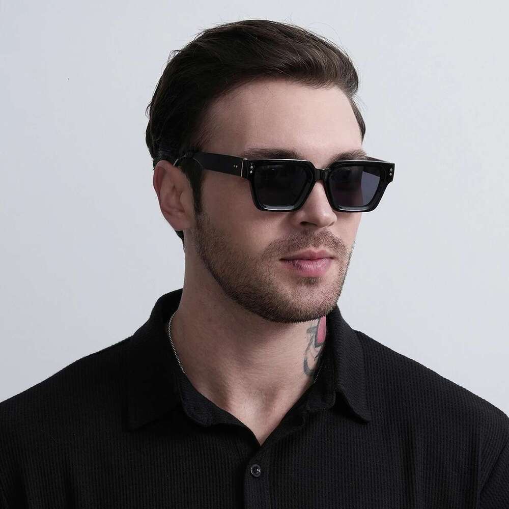 Ruiao 2024 Whole Premium Shades Designer Black Brand Sunglasses Mens Square Sun Glasses For Women