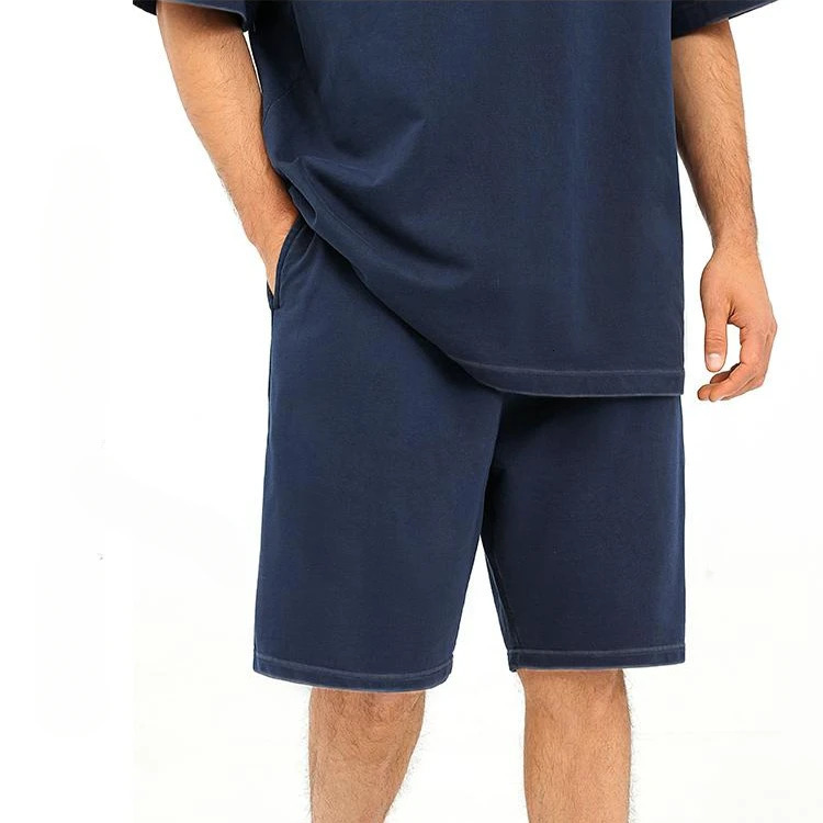 12 colors of 100% pure cotton mens and womens drawstring high waisted loose and fashionable casual oversized shorts 250403