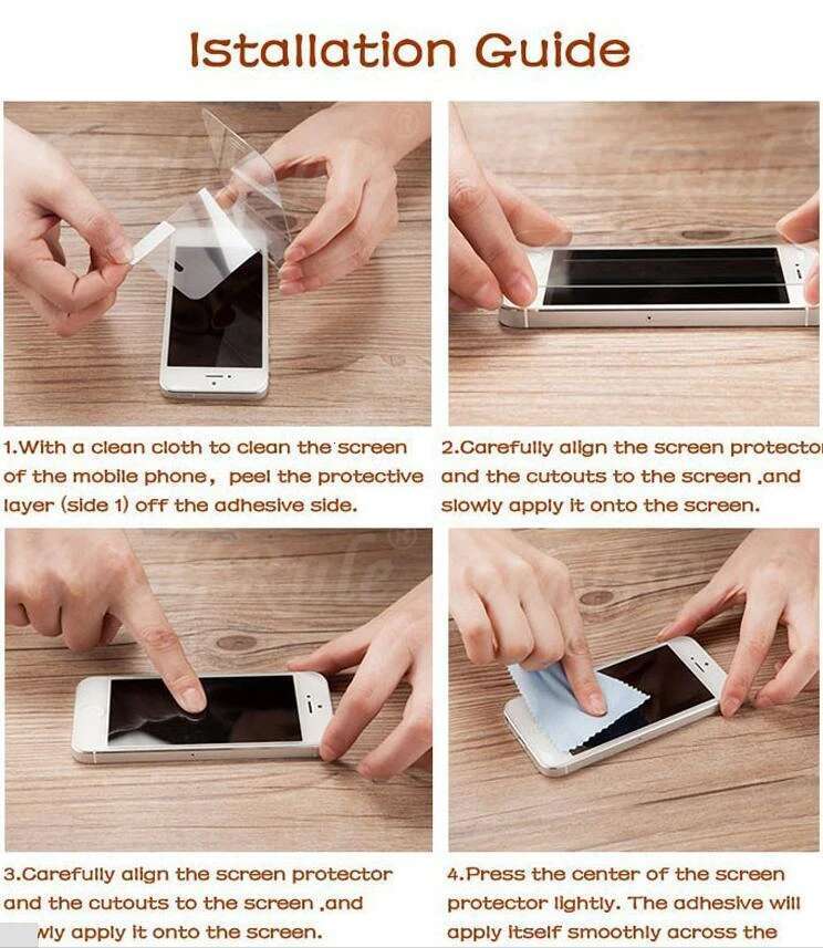 4Pcs For 2020 7 8 Plus Tempered Glass Transparent Clear 9H Screen Protector iPhone SE 2022