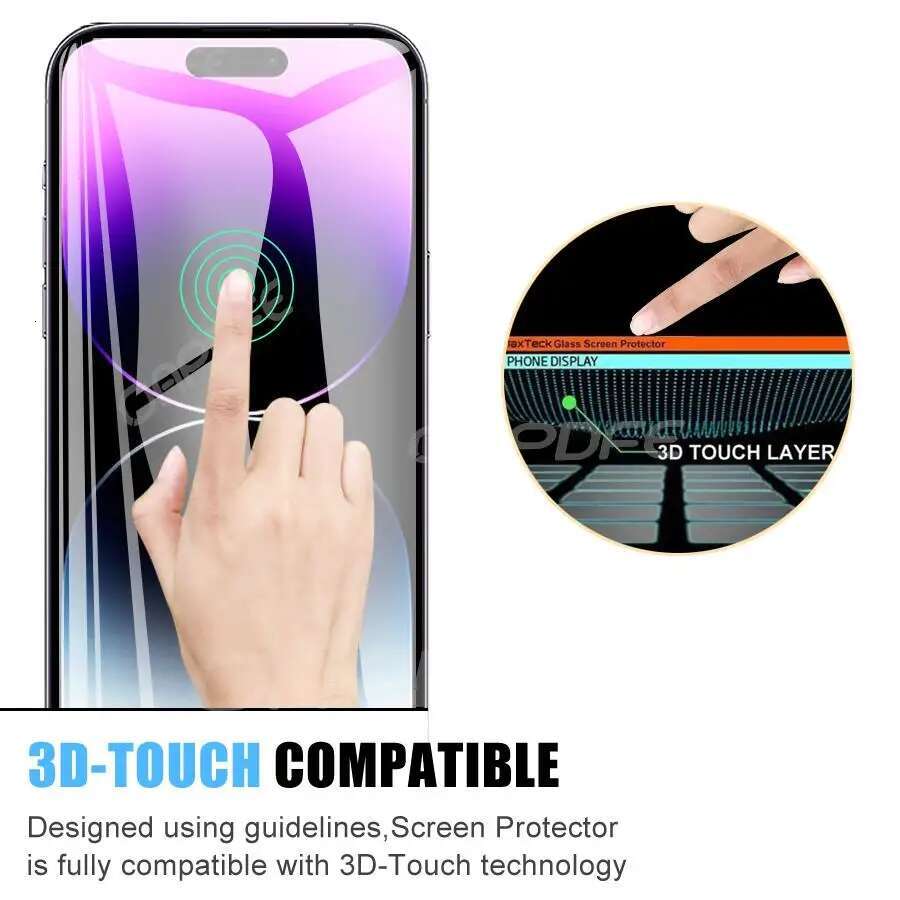 9D Full Cover Tempered Glass For Apple 14 13 12 11 Pro mini Screen Protector iPhone X XR XS Max 7 8 Plus SE Glas Film