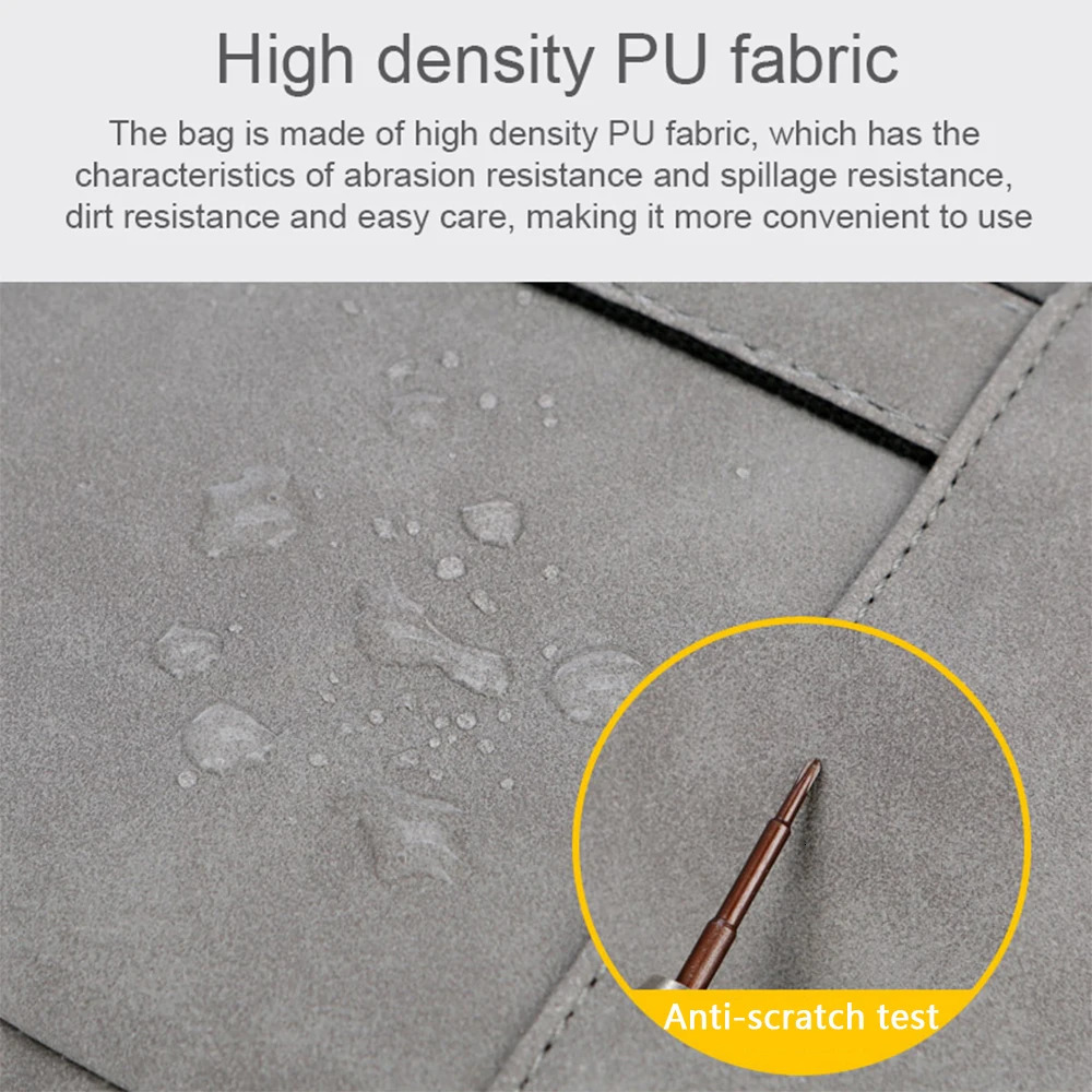 Laptop Bag 13 14 15 156 inch Handbag Women Notebook Bag For Air Pro 16 Case Asus PU Leather Computer Bag251105