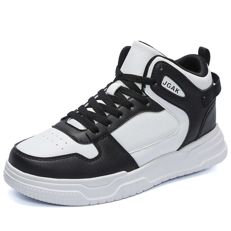 High Quality Fashion Large Size 2025 High-Top Outdoor Casual Sports for Teenagers and Students Internet Celebrity Travel Shoes White Sneakers