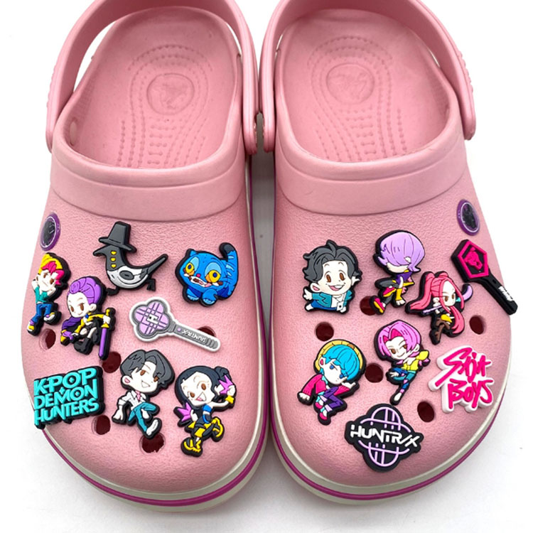 fast ship shoe charms clog accessories for bracelet wristband hole shoe decoration buckle wholesale