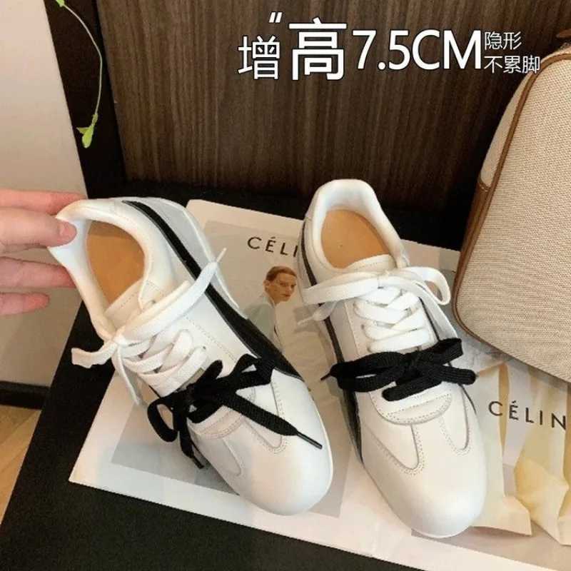 Fion Inside Heightening Wens Board Shoes 2025 New Autumn Platform Casual Sneakers Y251105