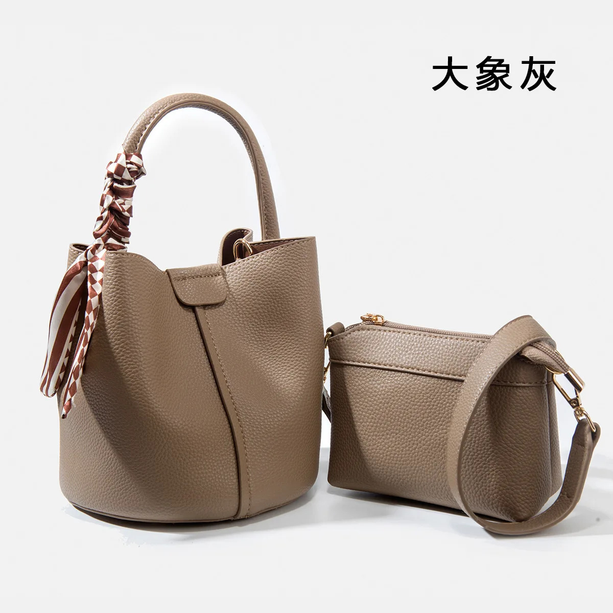 Top Handle Bag Women Crossbody Shoulder Bags Bucket Portable Tote Bag PU Leather Ladies Hand Bag 251104