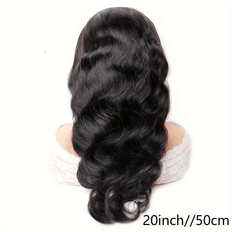 13X4 Human Wigs Pre Plucked With Baby Hair 13*4 Lace Front For Women 200% Density Natural Color