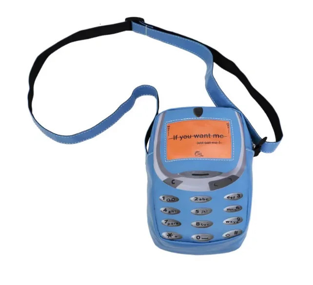 Personality Vintage Telephone Bags Y2k Aesthetic Streetwear Women Students Schoolbags High-capacity Funny Ins Backpacks Men 251104