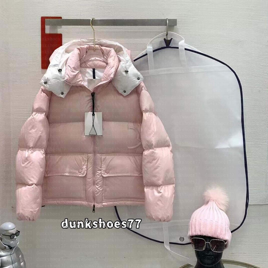 high quality abbaye Designer Jackets For Women Winter Puffer Jacket Coats And Thickened Parkas Outdoor Jackets zip Warm Matter Jacket Letter Embroidery