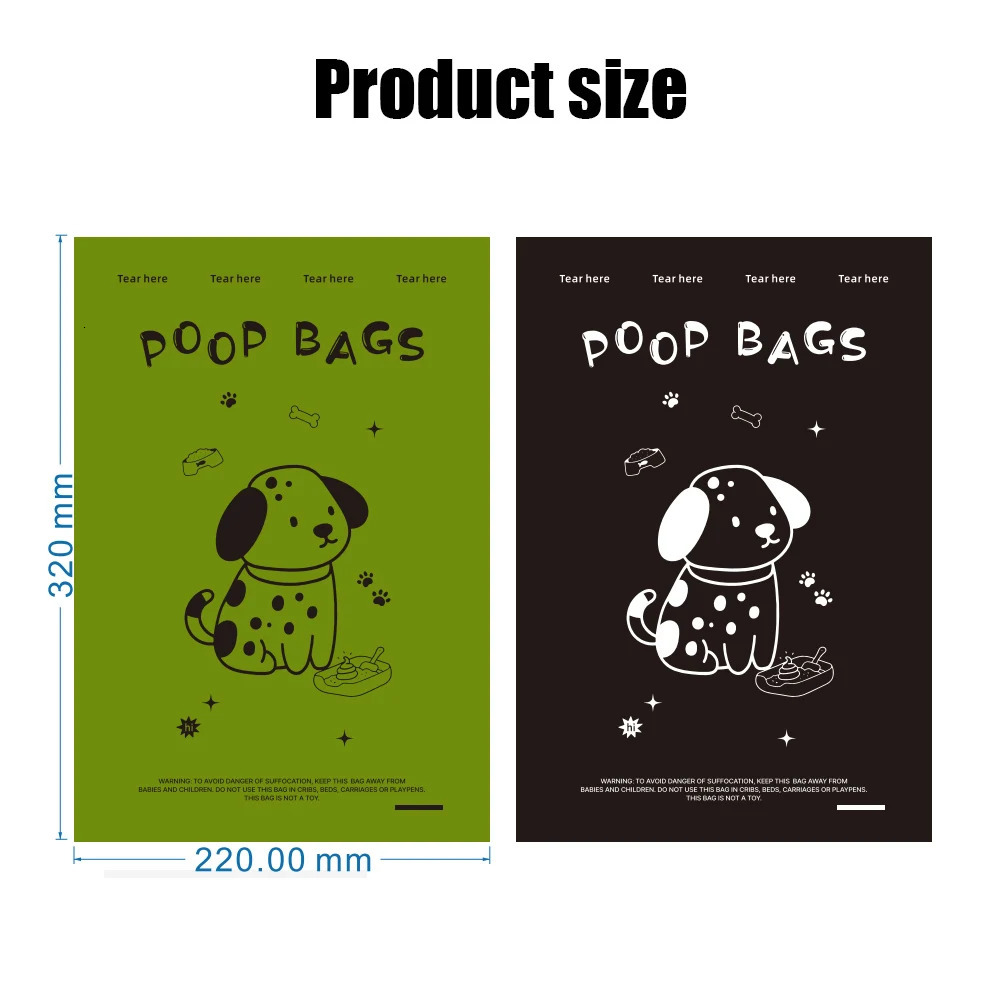 EPI biodegradable dog urine bag with lavender fragrance pet urine bag with holder super thick leak proof dog urine bag with dispenser 250403