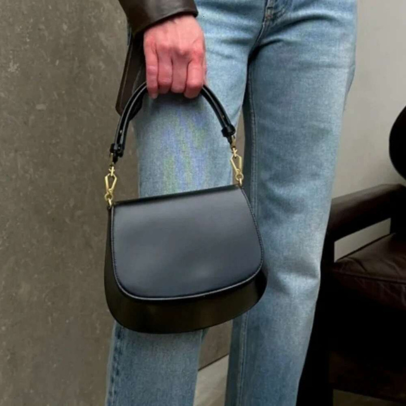 2025 Classic Box Handbags Women Genuine Leather Armpit High Quality Lady Adjustable Handle Flap Shoulder Bag