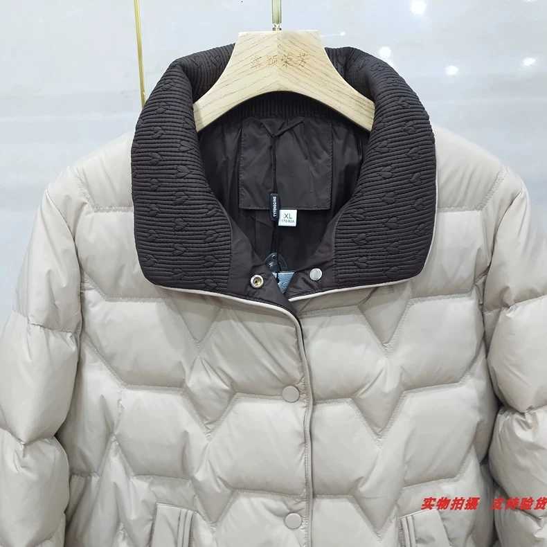 2025 New Winter Puffer Jacket Women Fashion Hooded Down Cotton Overcoat Female Loose Casual Warm Parkas OuterwearT251105