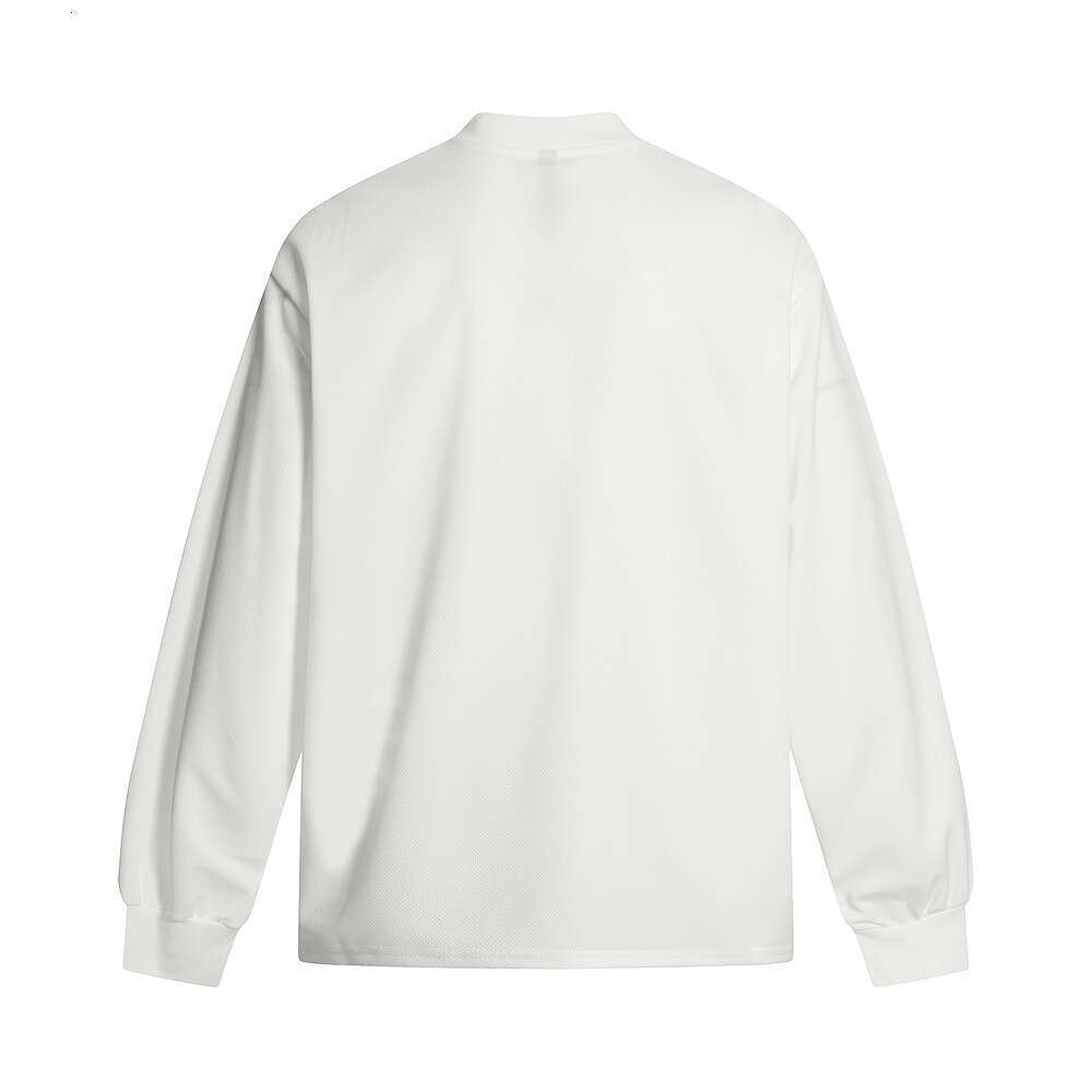 07 Digital Print Sports Outdoor Long Sleeve T-Shirt Men's Summer Loose Trendy Casual Pullover Breathable Top