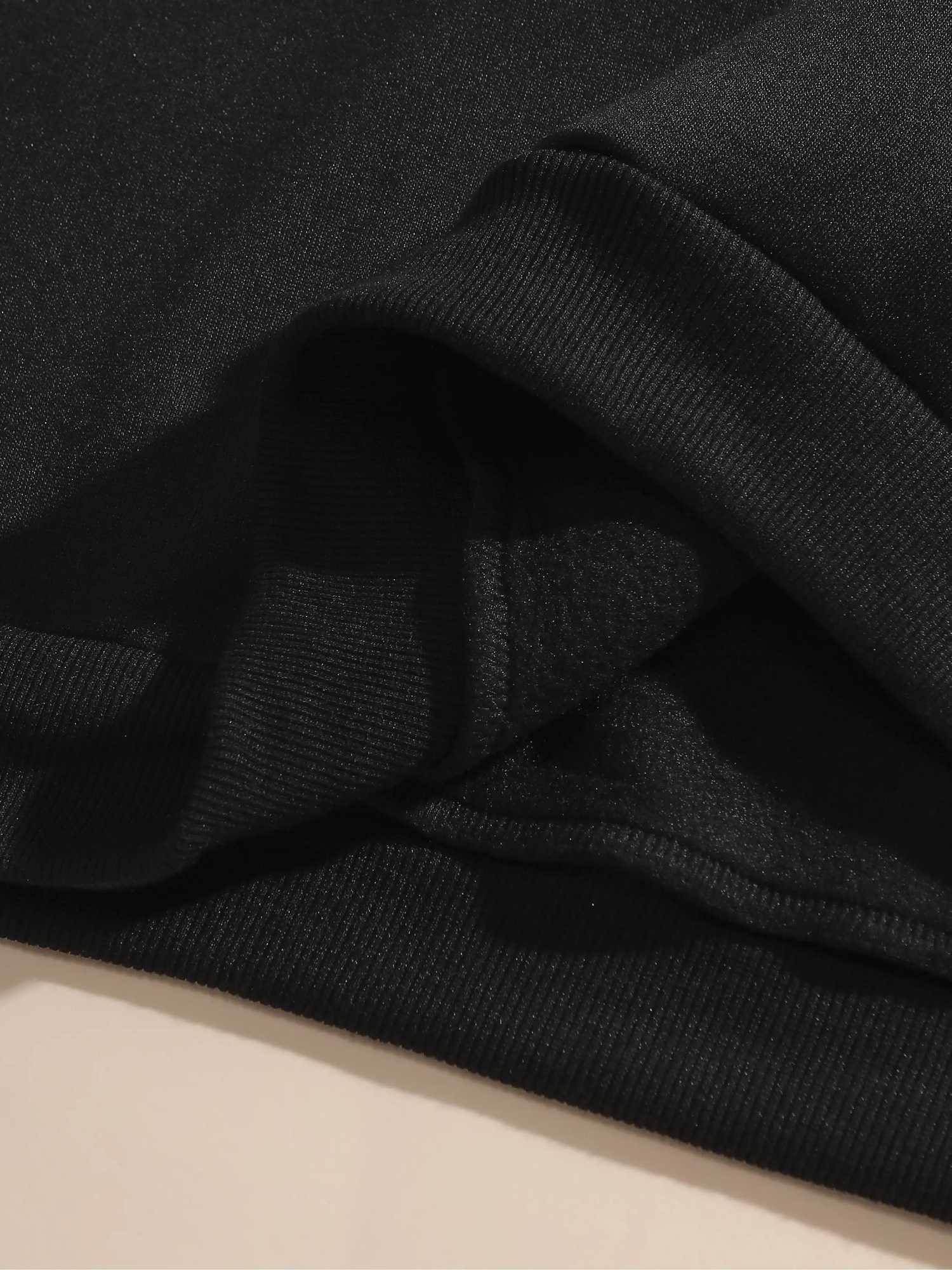 Leopard Print Cherry Letter Printed Womens Autumn Winter Round Neck Sweatshirt Casual Long Sleeved Top Hoodies Womens ClothingT251105