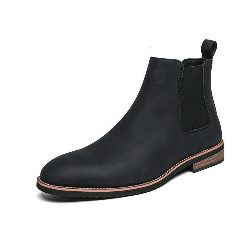 Chelsea plus size 45 46 mid top 2023 autumn/winter men's British Martin boots