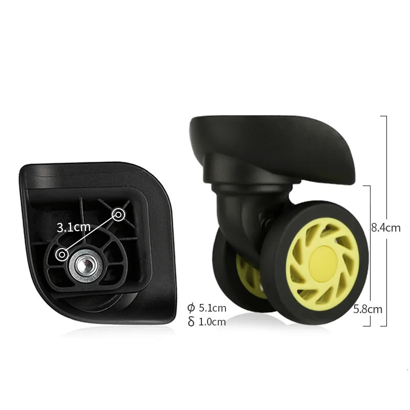 Suitable for American Tourister 85A Universal Wheel Wheels for Suitcase Luggage Accessories Replacement Spare Parts Mute We 251031