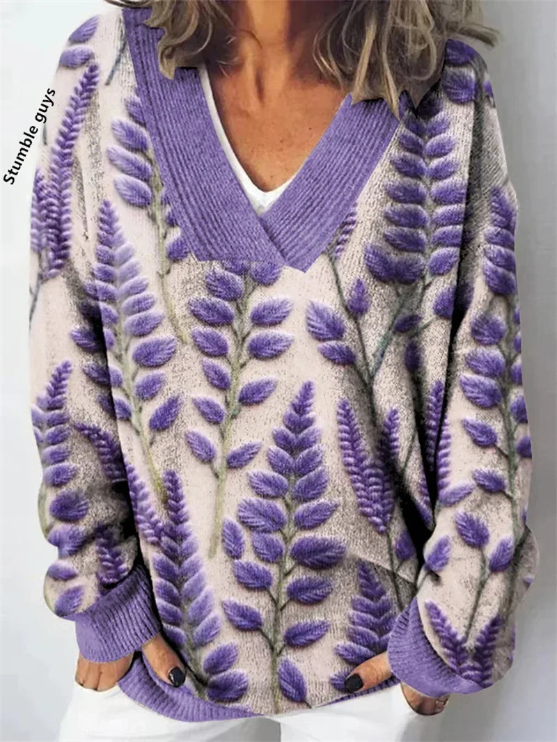 Autumn Winter Womens Autumn Winter Y2K Sweater Casual Fashion European American Warm Christmas Snowman Deer Dog Print Knit Top 251104CJ