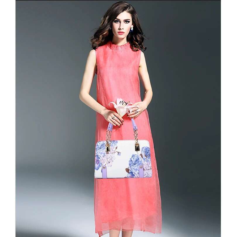 2018 Spring New Handbags Women Fashion Shoulder Korean Wer Printing PU Leather Tote Elegant Lady Messenger Bag Lmy01