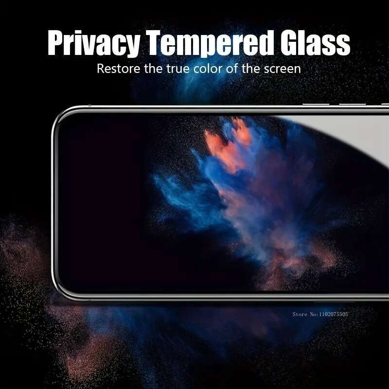 2Pcs Privacy Screen Protector 11 12 13 14 15 Pro Plus Tempered For IPhone 7 8Plus X XR XS Max Glass