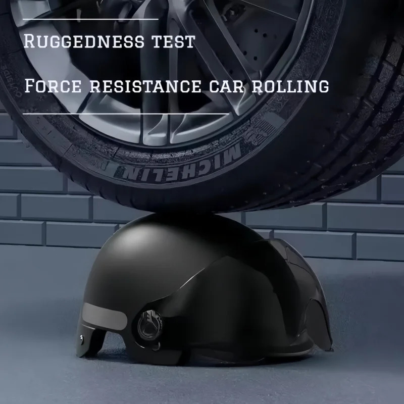 Motorcycle helmet men classic retro scooter vintage half helmet ultra light bike motorcycle helmet 251103