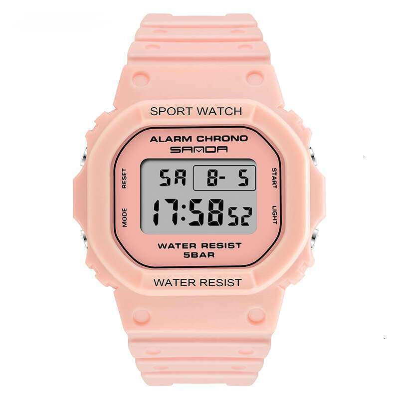 DHwatches Sanda Multifunctional Electronic Men and Women Sports Watch Waterproof Luminous Student fashion Wrist watch