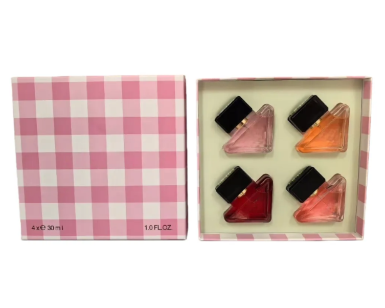 Fragrance Girl 30X4pcs Parfum Lady gentleman paradoxe paradigme intense Parfum fleur virtuelle Spray Charme Cologne edp design durable triangle