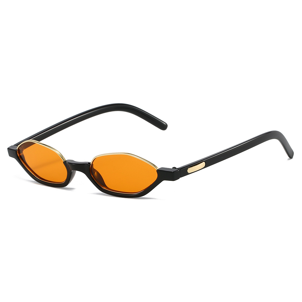 New Semi Rimless Cat Eye Sunglasses Women Lightweight Oval Frame Retro Inspired Trendy Everyday Chic Sun Glasses UV 400 Protection