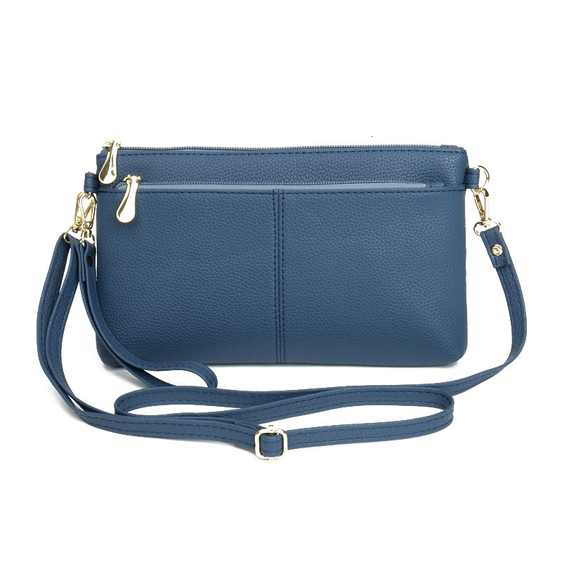 Elegant Crossbody Women, Simple Zipper Square Fashionable Clutch Bag, Dual-use Small for Middle-aged and Elderly, Shoulder Bag