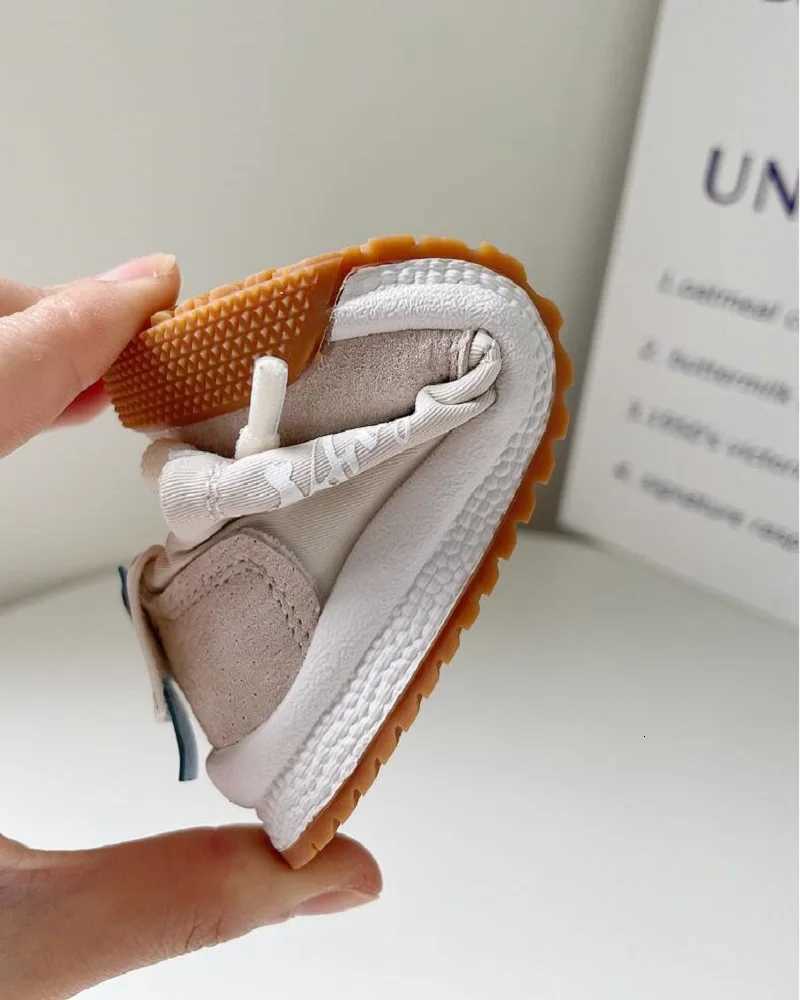 Size 15-25 Baby Shoes Autumn Soft Sole Boys Toddler Shoes 0-1 Year Old Female Infant Casual Board Shoes Beige Yellow BlueT251105