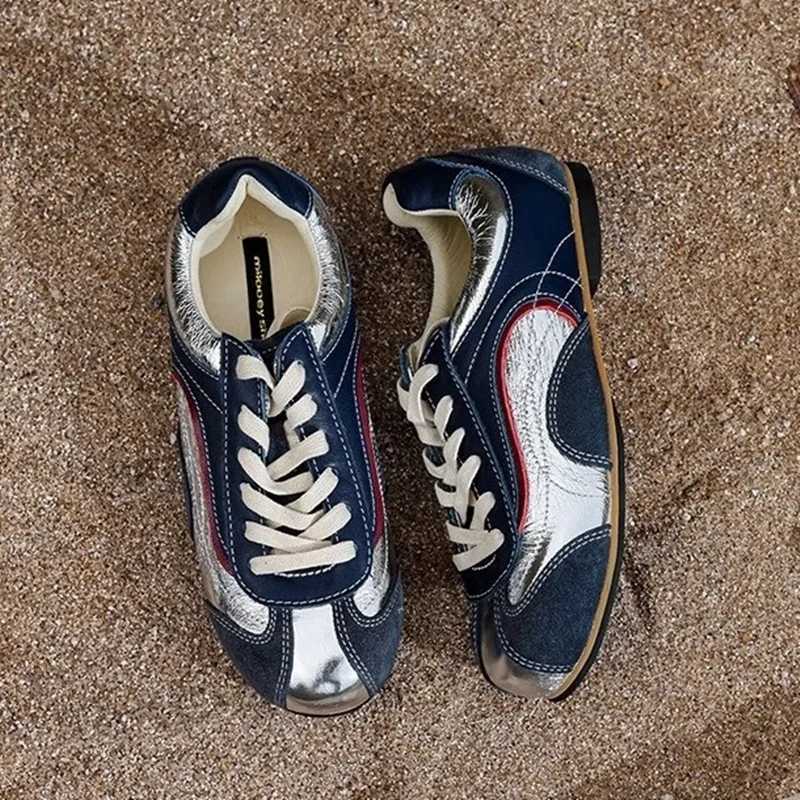 Tennis Lace-Up Hike Shoes Sneakers Cross-tied Cfort Casual Flats Shoes Wan High Quality Sport Shoes Fem Sneakers Y251105