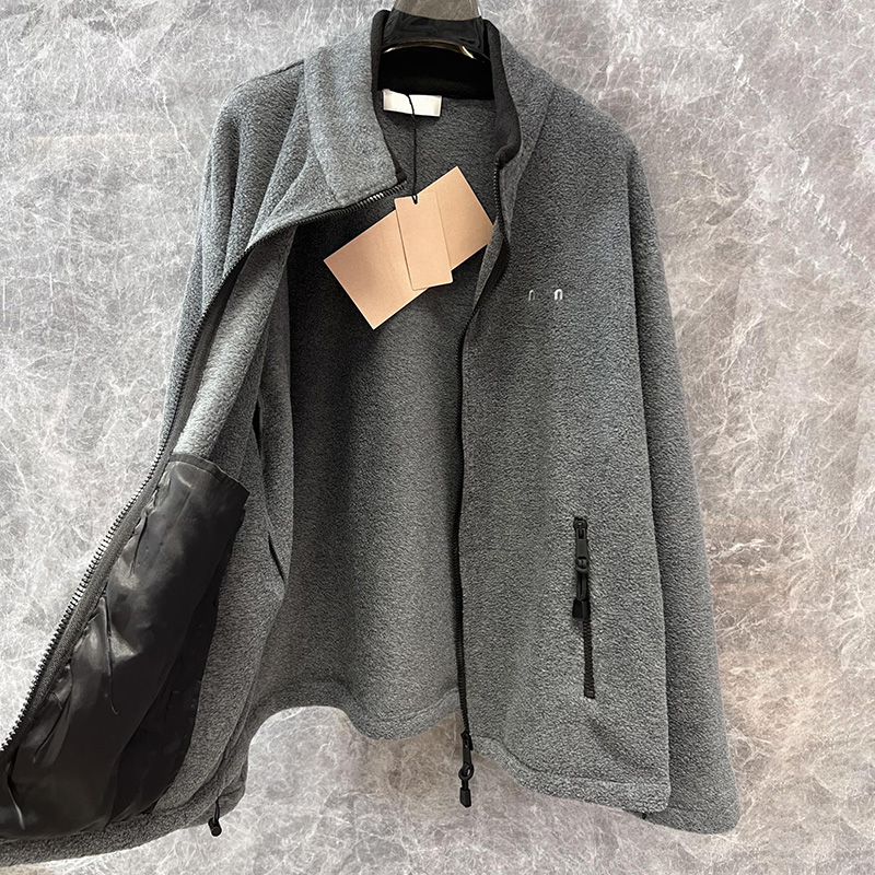 Designer Letters Women Jacket Luxury Double Zipper Gray Hooded Coat Autumn Spring PU Leather Vacation Jackets