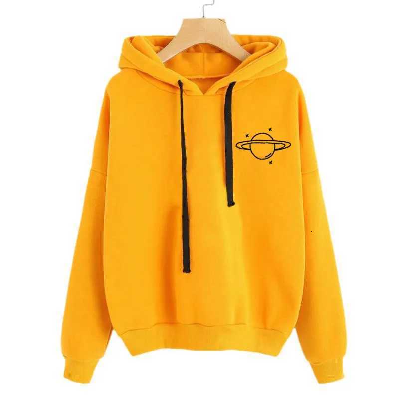 Women Sweatshirt Winter High Quality Print Long Sleeve Loose Sweatshirt Casual Hooded Drawstring Sweatshirt Womens ClothingT251105
