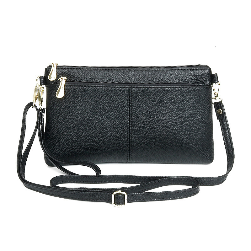 Elegant Crossbody Women, Simple Zipper Square Fashionable Clutch Bag, Dual-use Small for Middle-aged and Elderly, Shoulder Bag