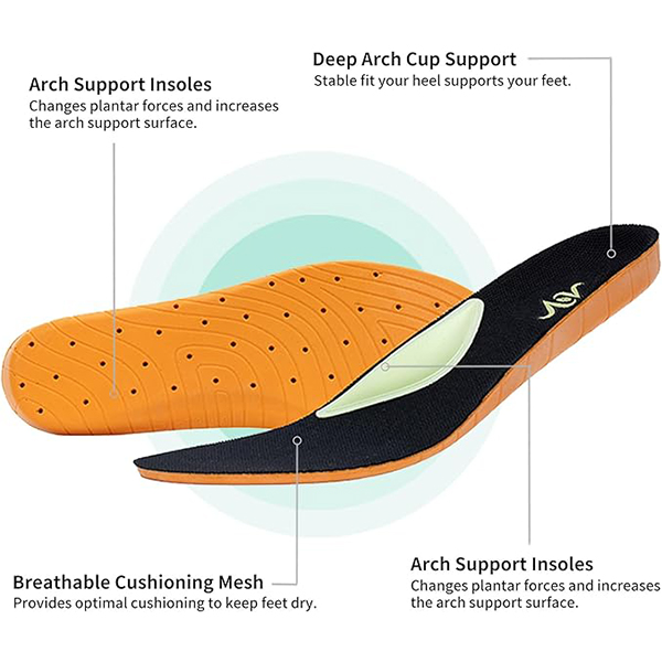 Designer shoes Men's Shoes Walking Arch Support Correction Of Sports Shoes Sole Fasciitis Wide Tennis Shoes To Relieve Heel And Foot Pain