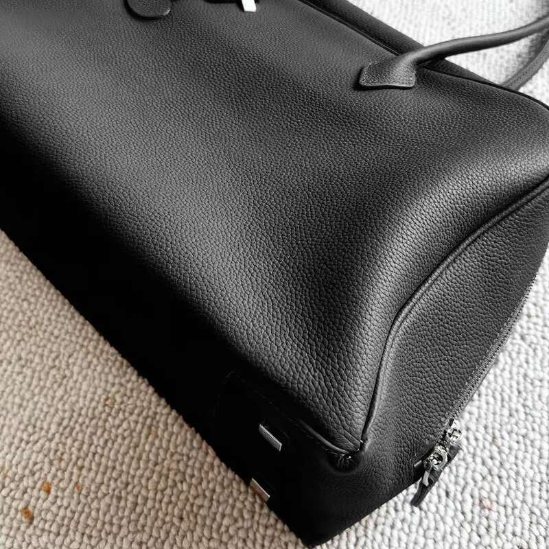 Custom Initials Genuine Leather Elena Grain Bags For Women Designer Handbags Purses 2025 New In Cowhide Underarm Shoulder