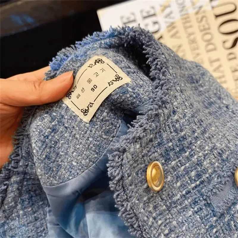 Childrens Clothing Sets Plaid Button Cardigan A-Line Pleated Skirt Sets Kids Clothes Girls Skirt Sets Toddler Girl Clothes Y251105