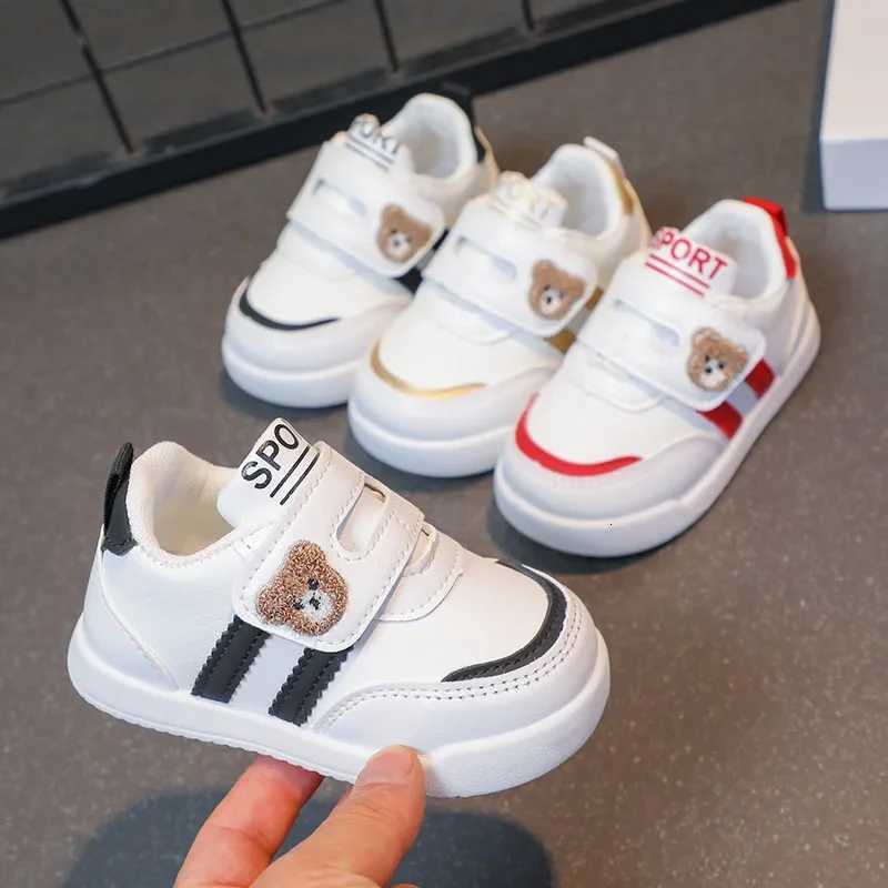 2025 Fashion Toddler Shoes For Baby PU Leather Infant Girls Sneakers Soft-soled Ergonomics Newborn Boys Sport Shoes First StepT251105