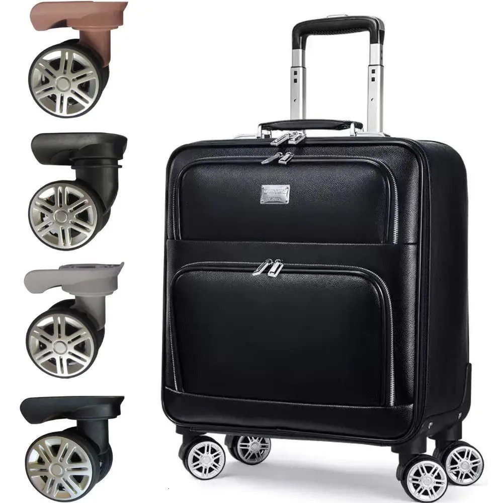 2Pcs Silent Luggage Wheels Replacement Wheels Suitcase Wheels Luggage Spinner Caster Box Repair DIY Travel Suitcases Accessories 251031