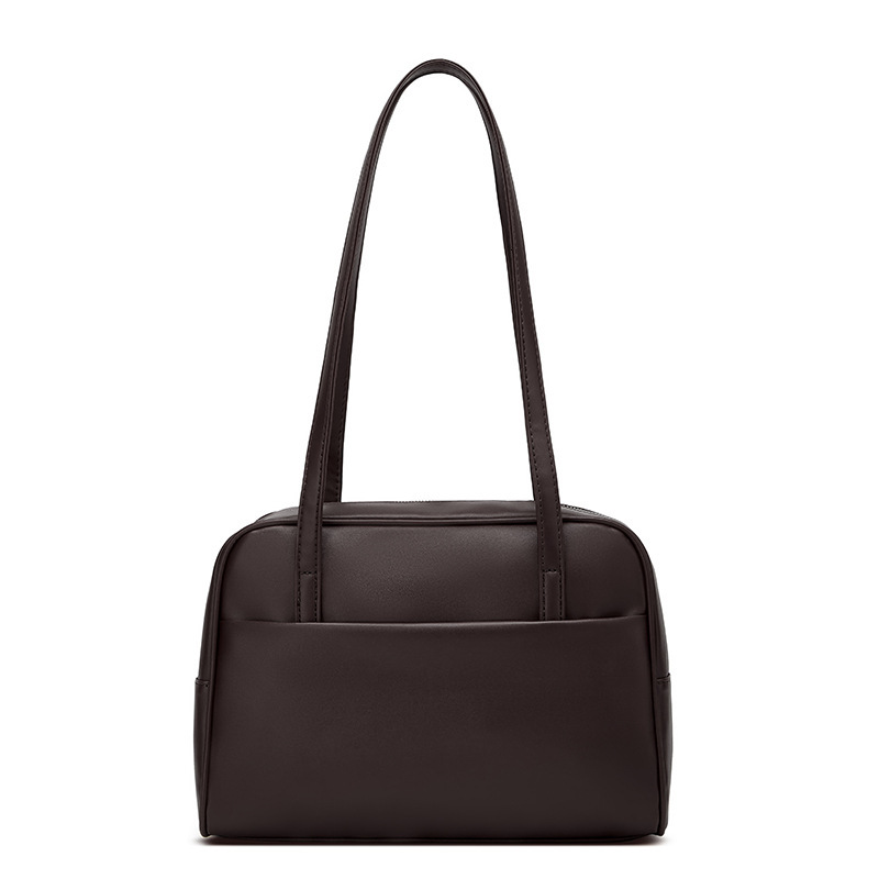 Korean Style Single Shoulder for Women Winter New Vintage Underarm Versatile Large Capacity Tote Bag