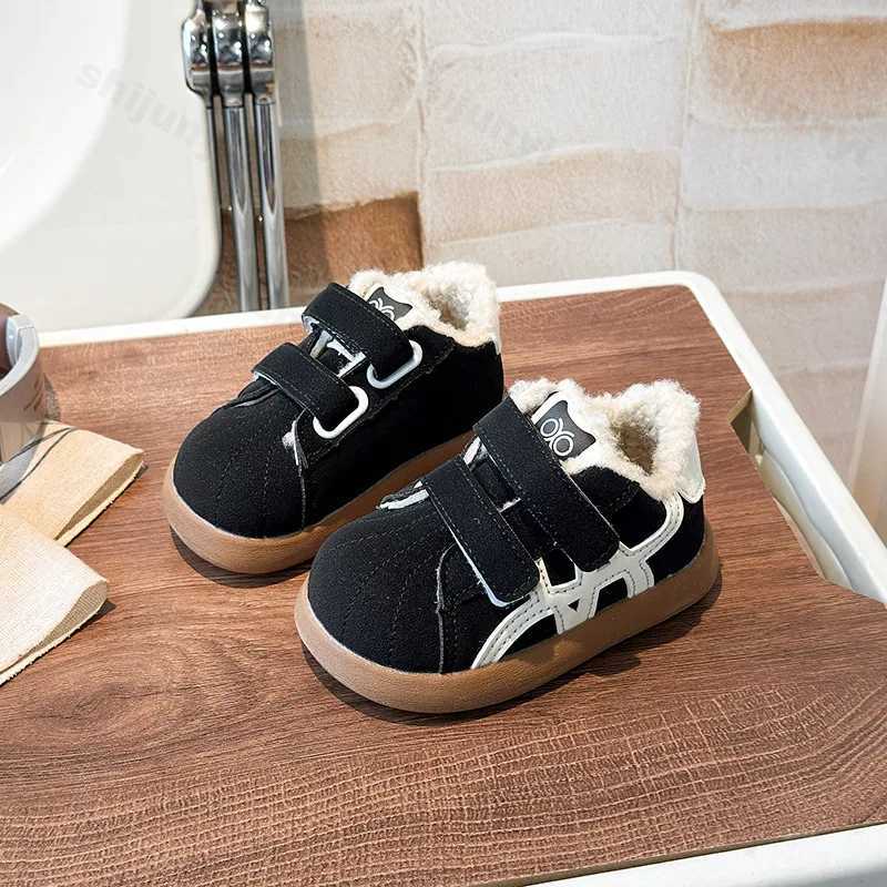 Autumn Winter Childrens Casual Cotton Shoes 2025 New Boys Girls Retro Sports Shoes Kids Toddler Non-Slip Comfortable SneakersT251105